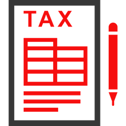 Tax form  Symbol