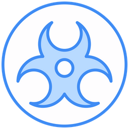 Biohazard sign  Icon