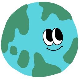 Cute earth  Icon