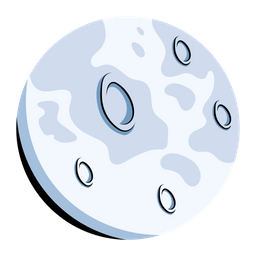 Full Moon  Icon