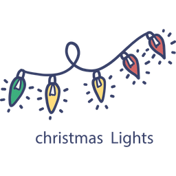 Christmas Lights  Icon