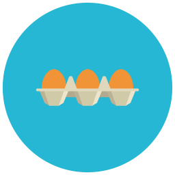 Brown eggs  Icon