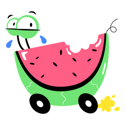 Eating Watermelon  Icon