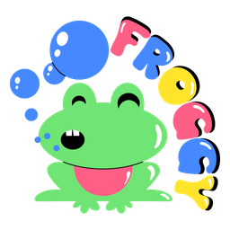 Frog Emoji Frog Word Rana Tigrina アイコン