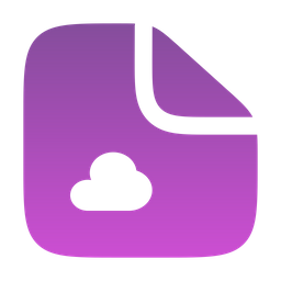 Cloud file  Icon