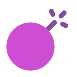 Bomb minimalistic  Icon