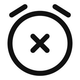 Alarm turn off  Icon