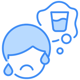 Dehydration  Icon