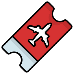 Flight ticket  Icon