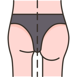 Butt  Icon