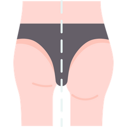 Butt  Icon