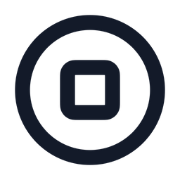 Circle Stop  Icon