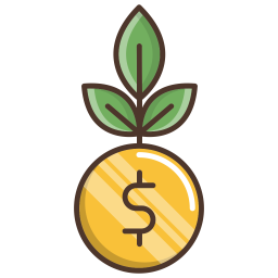 Money Growth  Icon