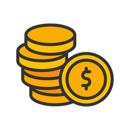 Dollar Coins  Icon