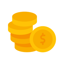 Dollar Coins  Icon