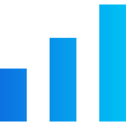 Gráfico de barras  Ícone