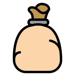 Gold Bag  Icon