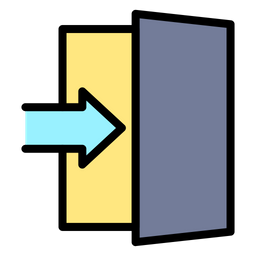 Entry Door  Icon