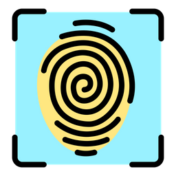 Biometric Scan  Icon