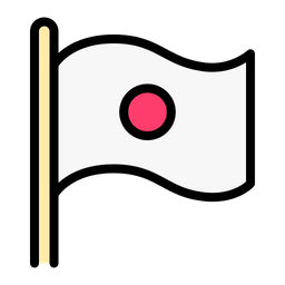 Japanese Flag  Icon