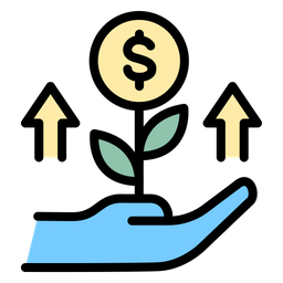 Dollar Flower  Icon