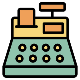 Cashier Machine  Icon