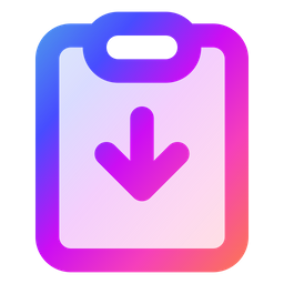 Clipboard Download  Icon