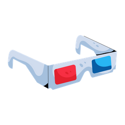 Cinema Glasses  Icon