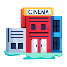 Cinema Building  Icon