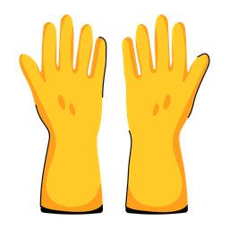 Cleaning Gloves  Icon