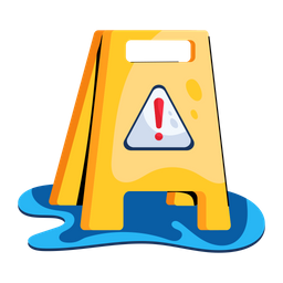 Caution Board  Icon