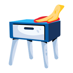 Cleaning Table  Icon