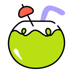 Coconut Drink  Icon