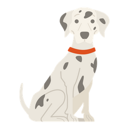 Dalmatian  Icon