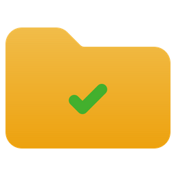 Checklist Folder  Icon