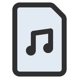 Music File  Icon