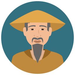 Asian man  Icon