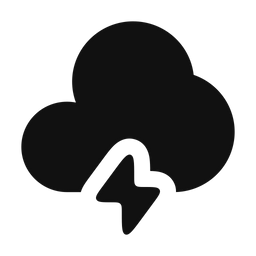 Cloud Bolt  Icon