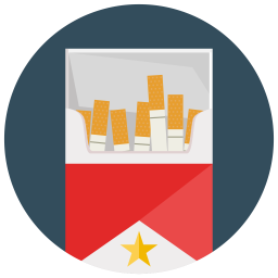 Cigarette box  Icon