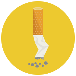 Putting Out Cigarette Icon