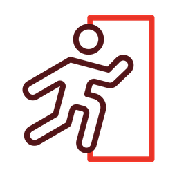 Emergency exit  Icon