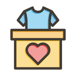 Clothes donation  Icon