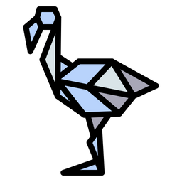 Origami Bird  Icon