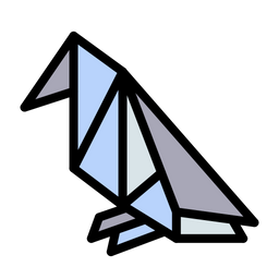 Origami Bird  Icon