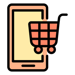 Mobile Shopping  Icon