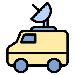 Journalist Car  Icon