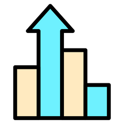 Growth Chart  Icon