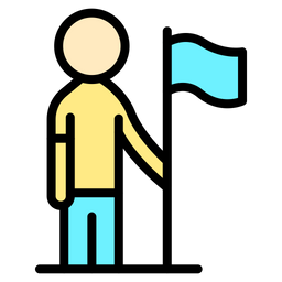 Goal Flag  Icon