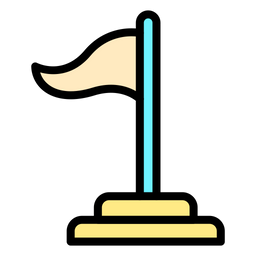 Goal Flag  Icon