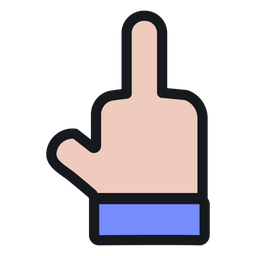 Middle Finger  Icon